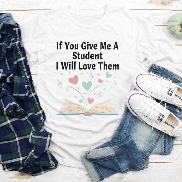 If You Give Me A Student I Will Love Them Book Magic Youth Long Sleeve Tee
