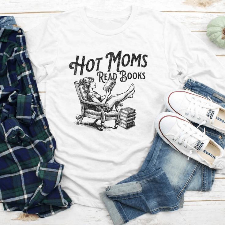 Hot Moms Read Books For Moms Book Lover Youth Long Sleeve Tee Hot Moms Read Books For Moms Book Lover Youth Long Sleeve Tee