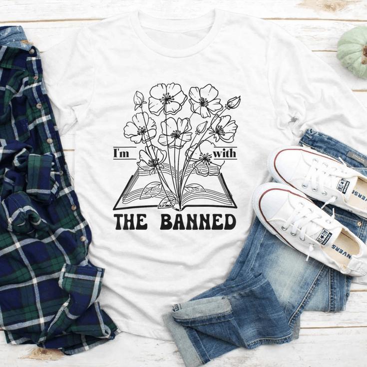 I'm With The Banned Banned Book Club Youth Long Sleeve Tee
