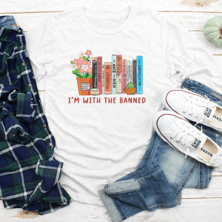 I'm With The Banned Books – Book Lover Librarian Reading Youth Long Sleeve Tee