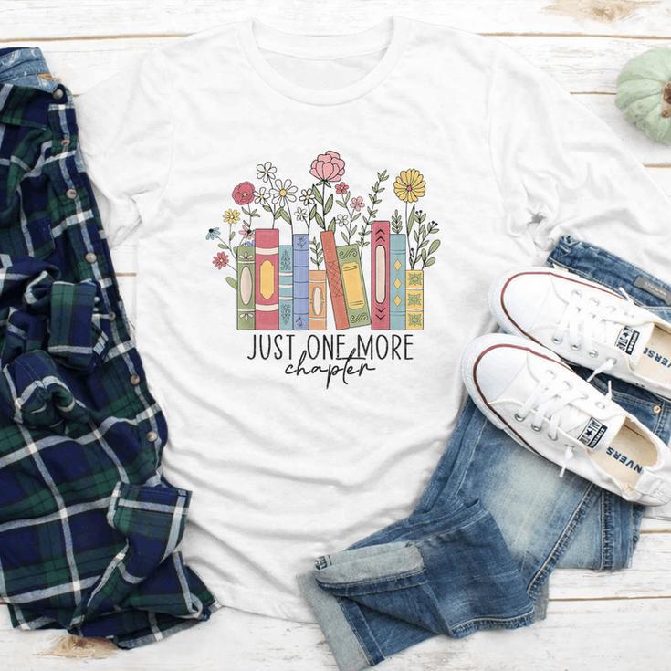 Just One More Chapter Book Lovers For Women Youth Long Sleeve Tee