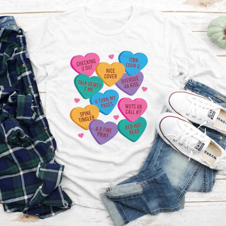 Librarian Shirt Valentines Book Worm Reading Tshirt Premium Tri-Blend Youth Long Sleeve Tee