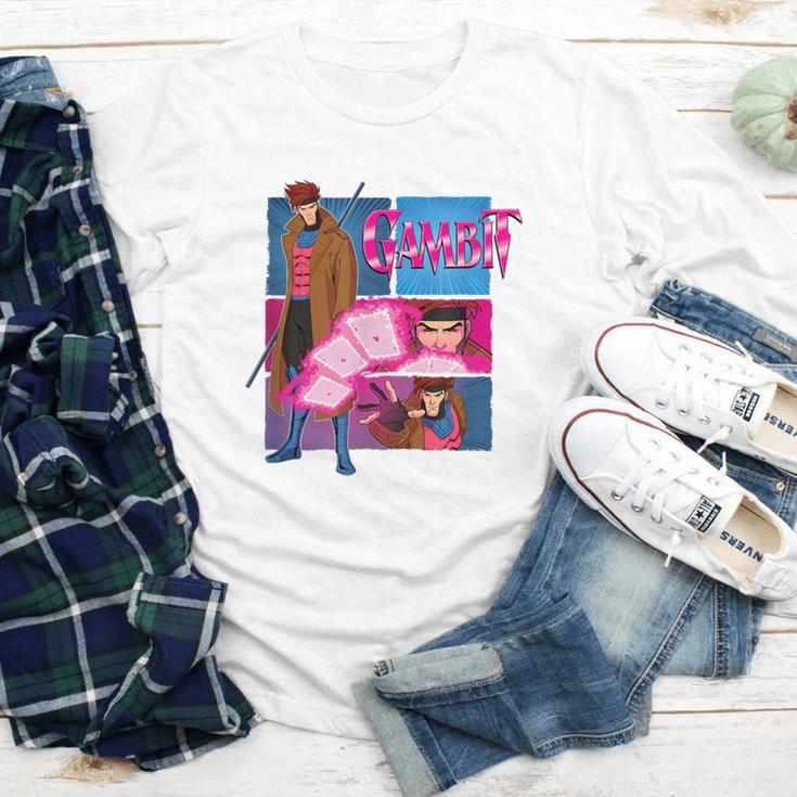 Marvel X-Men '97 Vintage Classic Gambit Comic Book Panels Youth Long Sleeve Tee Marvel X-Men '97 Vintage Classic Gambit Comic Book Panels Youth Long Sleeve Tee