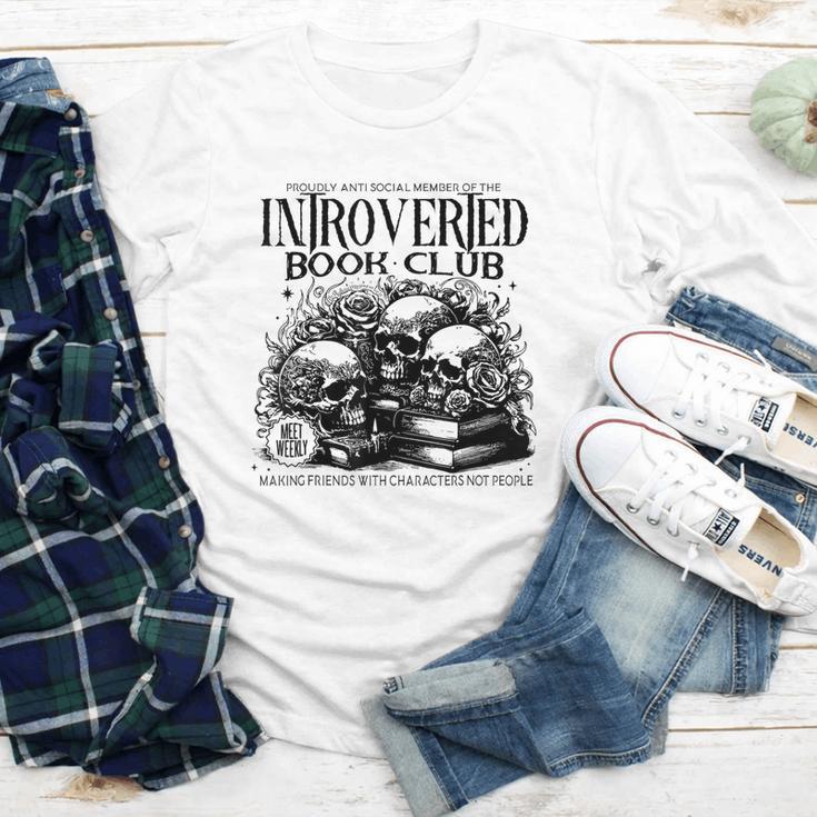 Proudly Anti Social Member Of The Introverted Book Club Youth Long Sleeve Tee Proudly Anti Social Member Of The Introverted Book Club Youth Long Sleeve Tee