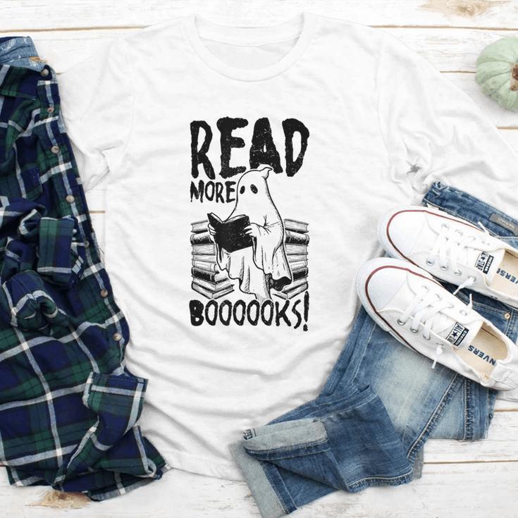 Read More Books Ghost Halloween Reading Teacher Literacy Youth Long Sleeve Tee Read More Books Ghost Halloween Reading Teacher Literacy Youth Long Sleeve Tee