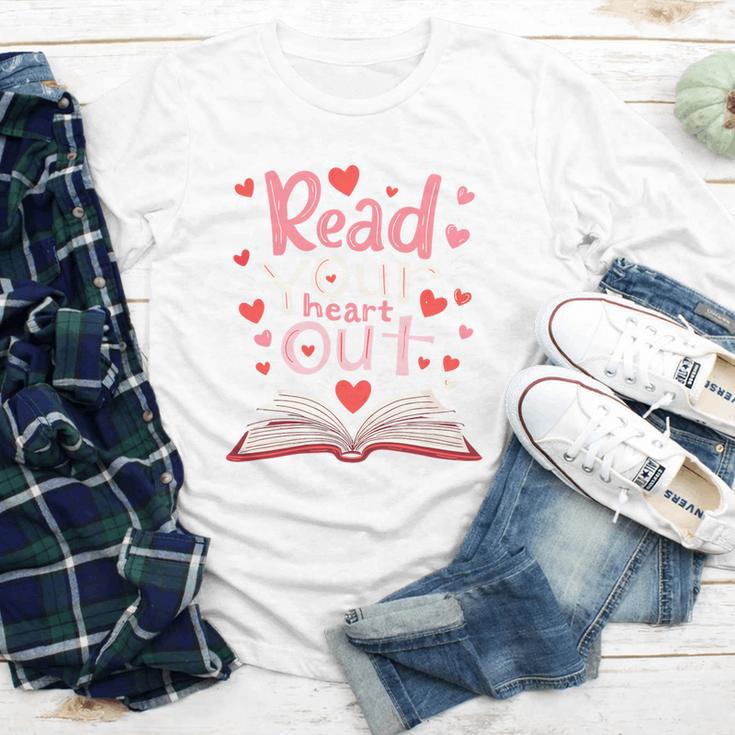 Read Your Heart Out Teacher Valentines Day Reading Book Love Premium Tri-Blend Youth Long Sleeve Tee Read Your Heart Out Teacher Valentines Day Reading Book Love Premium Tri-Blend Youth Long Sleeve Tee