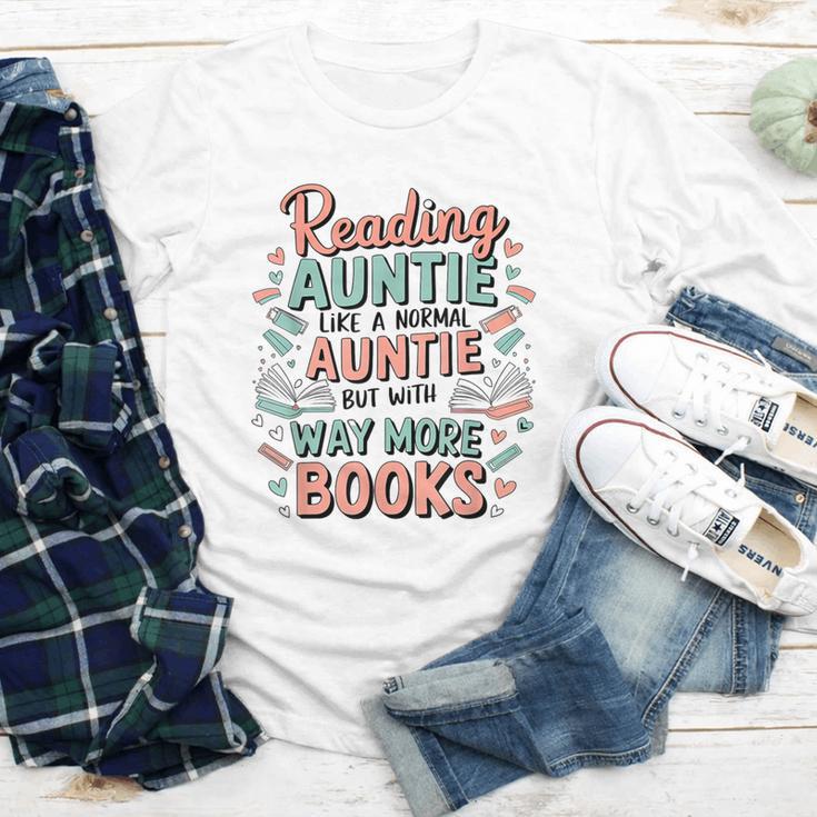Reading Auntie Book Lover For Bookworm Aunt Youth Long Sleeve Tee