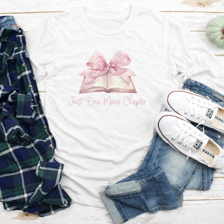 Reading Books Mom Mothers Day Coquette Pink Bow Book Lovers Youth Long Sleeve Tee