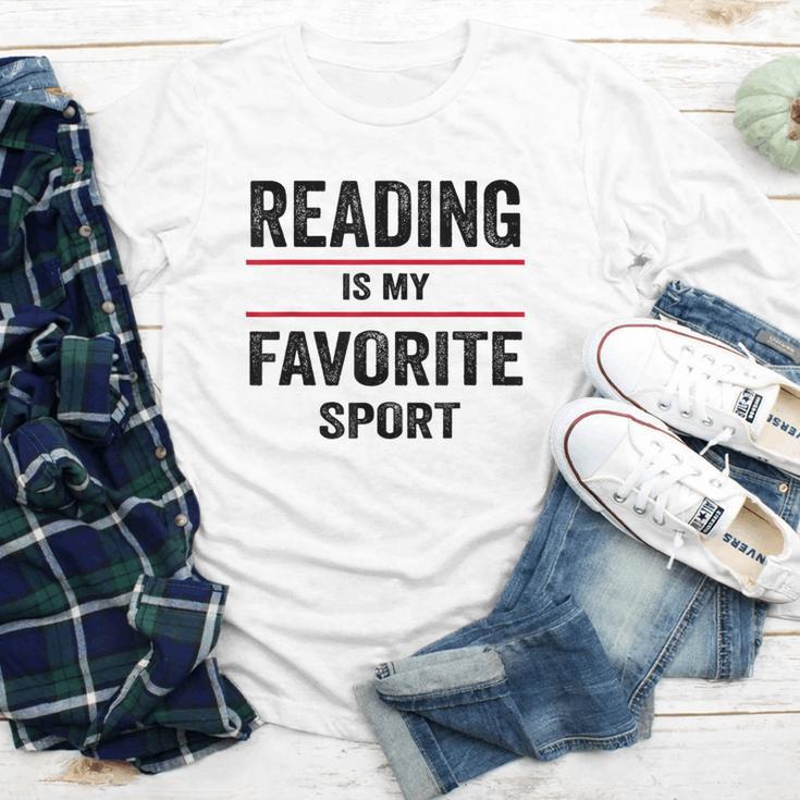 Reading Is My Favorite Sport Book Lover Quote Youth Long Sleeve Tee