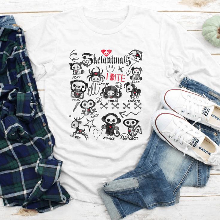 Skelanimals I Bite Vintage Retro Dead Pet Textbook Collage Youth Long Sleeve Tee Skelanimals I Bite Vintage Retro Dead Pet Textbook Collage Youth Long Sleeve Tee