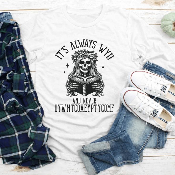 Smutty Spicy Book Its Always WYD And Never DYWMTCOAEYPTYCOMF Youth Long Sleeve Tee