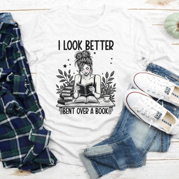 Smutty Spicy Book Smut Reader I Look Better Bent Over A Book Youth Long Sleeve Tee