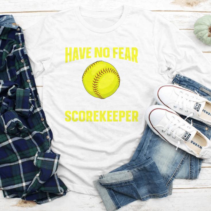 Softball Scorekeeper For a Score Book Keeper Premium Tri-Blend Youth Long Sleeve Tee