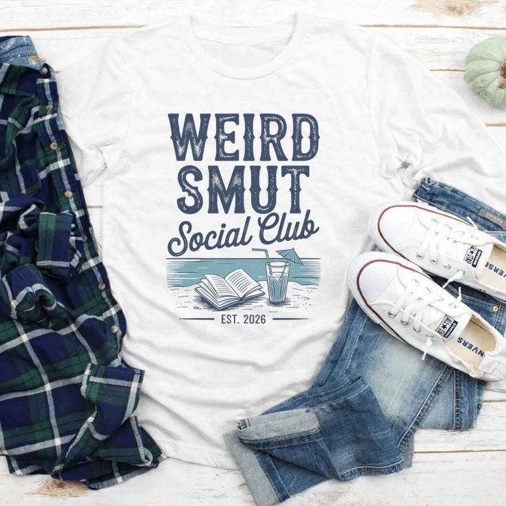 Spicy Romance Book Reader Fan Weird Smut Social Club Premium Tri-Blend Youth Long Sleeve Tee