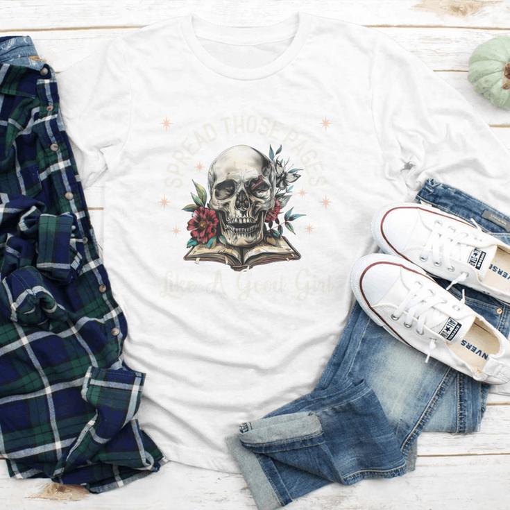 Spread Those Pages Like A Good Girl Dark Romance Smutt Books Youth Long Sleeve Tee Spread Those Pages Like A Good Girl Dark Romance Smutt Books Youth Long Sleeve Tee