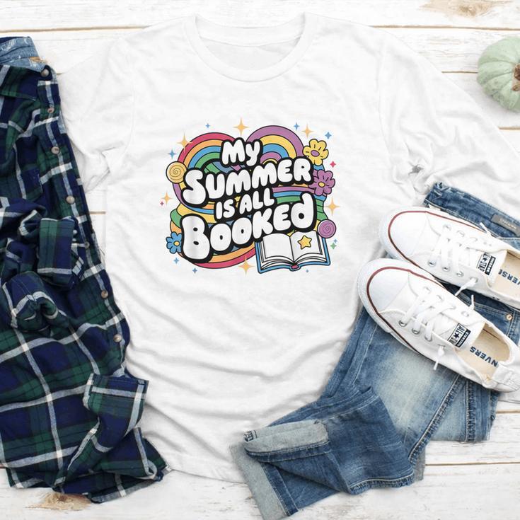 My Summer Is All Booked Book Reading Summer Reading For Men Women Youth Long Sleeve Tee