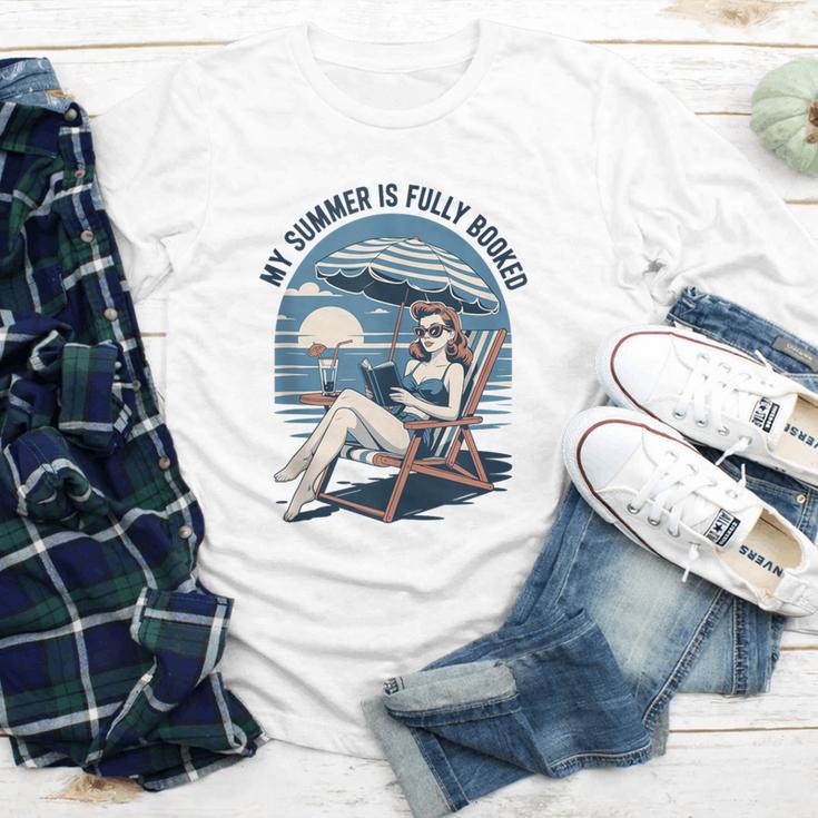 My Summer Is Fully Booked Fun Girls Summer Book Lovers Youth Long Sleeve Tee My Summer Is Fully Booked Fun Girls Summer Book Lovers Youth Long Sleeve Tee
