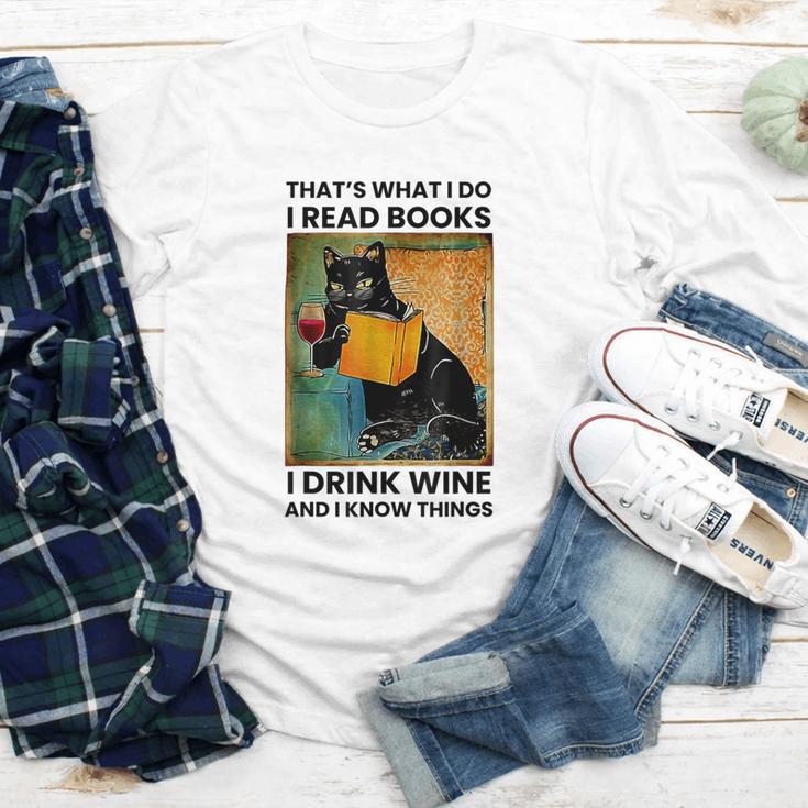 That's What I Do I Read Books I Drink Wine And I Know Things Youth Long Sleeve Tee That's What I Do I Read Books I Drink Wine And I Know Things Youth Long Sleeve Tee