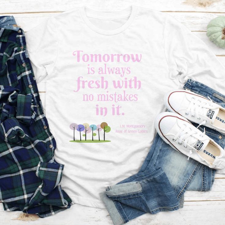Tomorrow Is Fresh Anne Of Green Gables Book Quote Shirt Premium Tri-Blend Youth Long Sleeve Tee Tomorrow Is Fresh Anne Of Green Gables Book Quote Shirt Premium Tri-Blend Youth Long Sleeve Tee