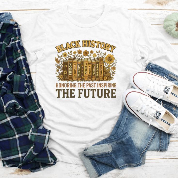History Honoring Past Inspiring The Future Book Youth Long Sleeve Tee