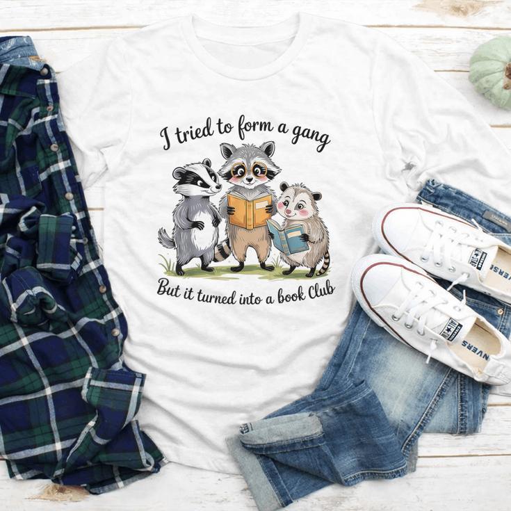 I Tried To Form A Gang But It Turned Into A Book-Club Reader Youth Long Sleeve Tee