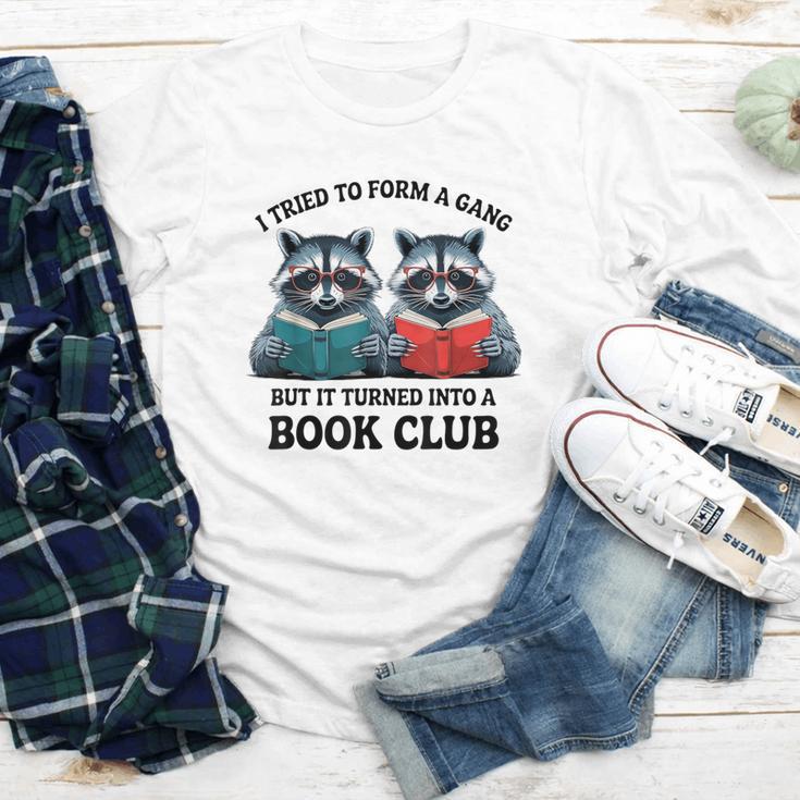 I Tried To Form Gang But It Turned Into A Book Club Reading Youth Long Sleeve Tee
