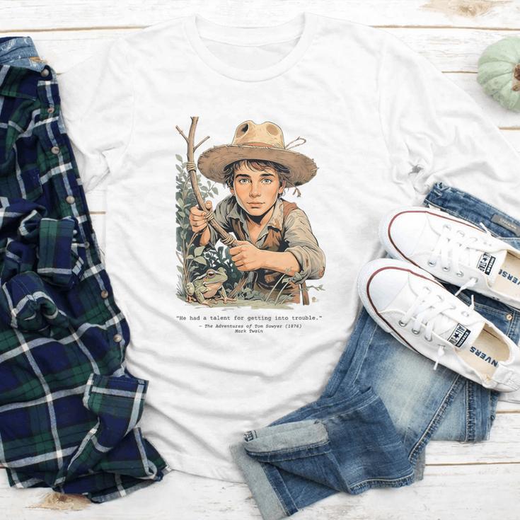 Vintage Children's Books The Adventures Of Tom Sawyer 1876 Youth Long Sleeve Tee