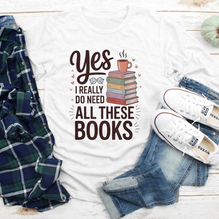 Yes I Really Do Need All These Books Coffee Youth Long Sleeve Tee