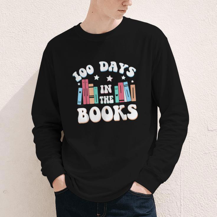 100 Days In The Books School Reading Celebration Youth Long Sleeve Tee