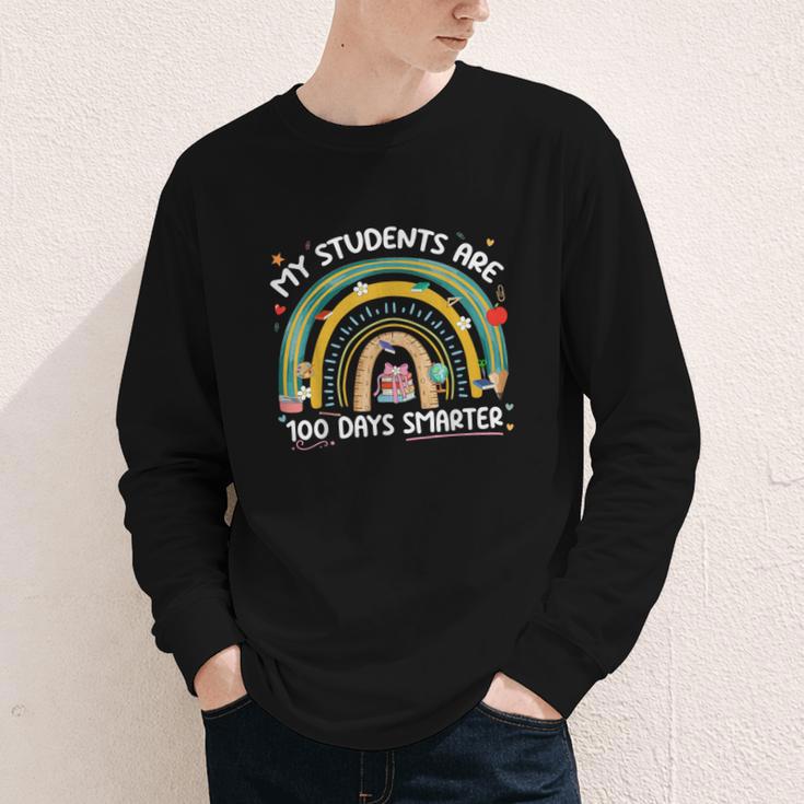100th Day Of School Teachers Students Women Floral Books Youth Long Sleeve Tee 100th Day Of School Teachers Students Women Floral Books Youth Long Sleeve Tee
