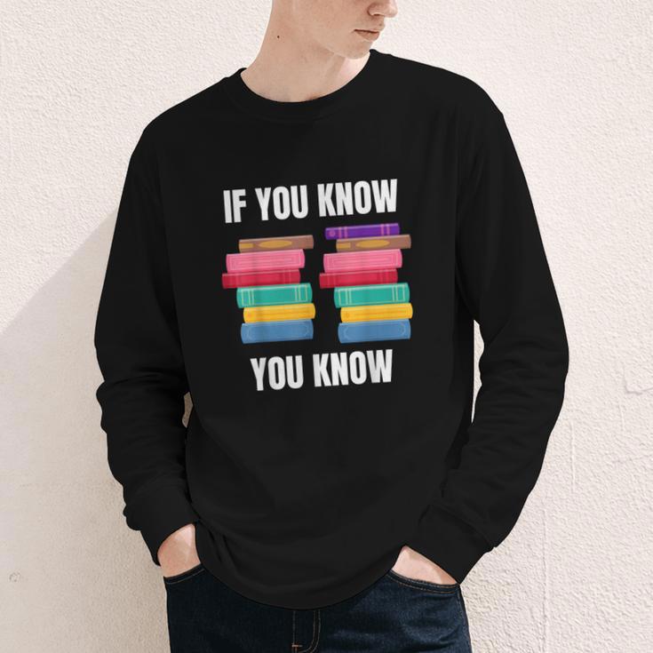 67 Reading Books 6 7 If You Know Six Seven Youth Long Sleeve Tee
