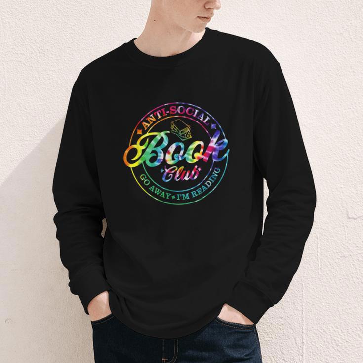 Anti Social Book Club Go Away I'm Reading Book Tie Dye Youth Long Sleeve Tee Anti Social Book Club Go Away I'm Reading Book Tie Dye Youth Long Sleeve Tee