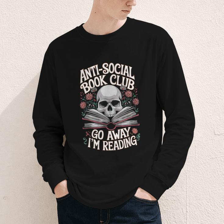 Anti-Social Book Club Go Away Im Reading Youth Long Sleeve Tee Anti-Social Book Club Go Away Im Reading Youth Long Sleeve Tee