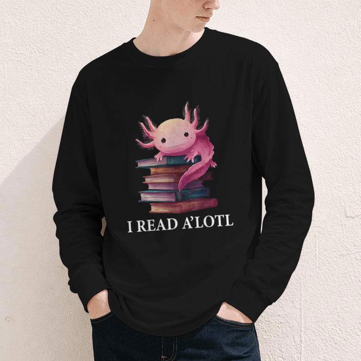 Axolotl Book Lover Librarian Reading Library Readers Youth Long Sleeve Tee Axolotl Book Lover Librarian Reading Library Readers Youth Long Sleeve Tee
