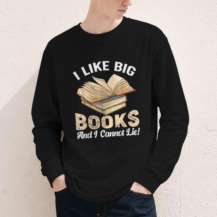 I Like Big Books And I Cannot Lie Book Reading Youth Long Sleeve Tee