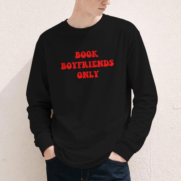 Book Boyfriends Only Youth Long Sleeve Tee Book Boyfriends Only Youth Long Sleeve Tee