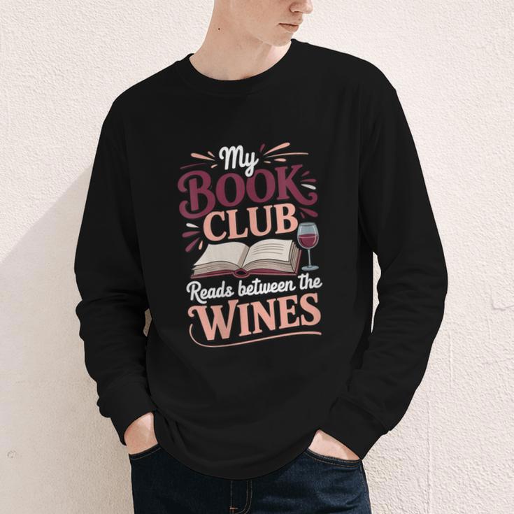 My Book Club Reads Between The Wines Youth Long Sleeve Tee