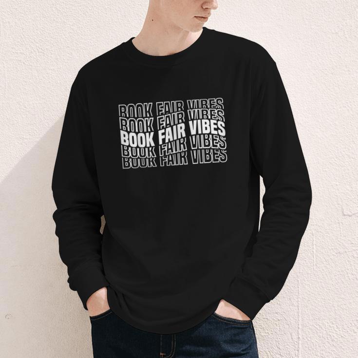 Book Fair Vibes Reader Nostalgia Youth Long Sleeve Tee Book Fair Vibes Reader Nostalgia Youth Long Sleeve Tee
