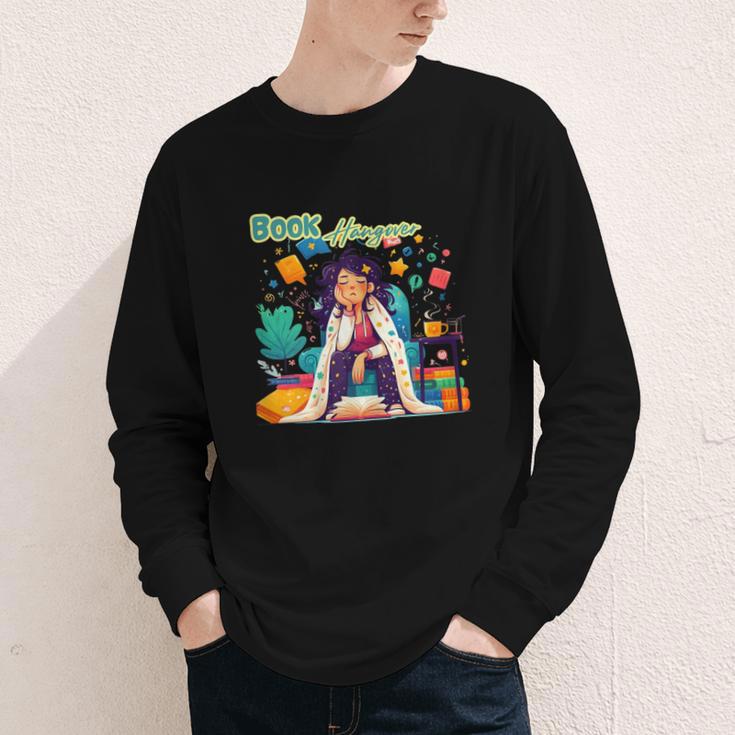 Book Lover Woman Woman Book Hangover Youth Long Sleeve Tee Book Lover Woman Woman Book Hangover Youth Long Sleeve Tee
