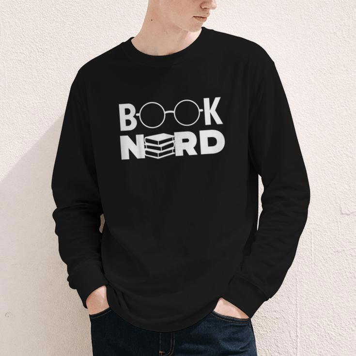 Book Nerd Book Club Bookworm Reading Lover Humor Youth Long Sleeve Tee