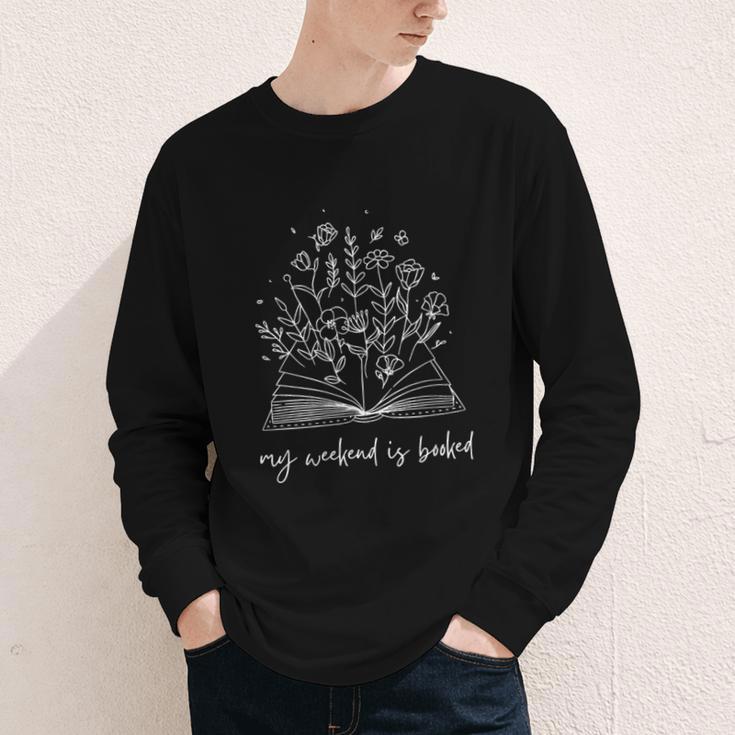 My Weekend Is Booked Floral Book Youth Long Sleeve Tee My Weekend Is Booked Floral Book Youth Long Sleeve Tee