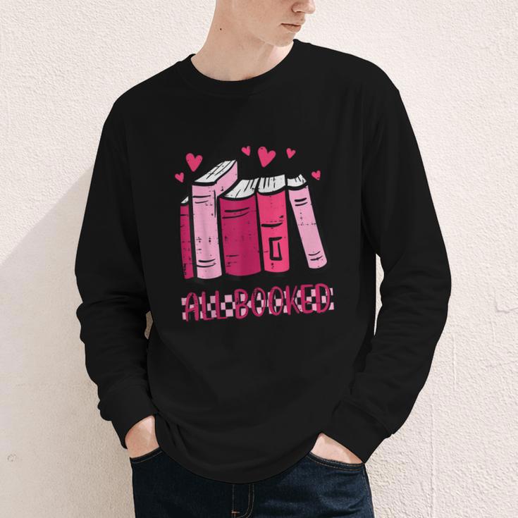 All Booked Read Book Reading Librarian Men Women Kids Youth Long Sleeve Tee All Booked Read Book Reading Librarian Men Women Kids Youth Long Sleeve Tee