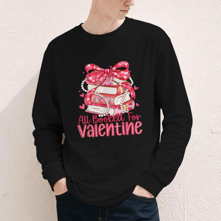 All Booked For Valentine Book Lovers Teacher Girl Women Kid Youth Long Sleeve Tee All Booked For Valentine Book Lovers Teacher Girl Women Kid Youth Long Sleeve Tee