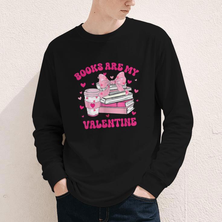 All Booked For Valentines Book Reading Coquette Bow Youth Long Sleeve Tee All Booked For Valentines Book Reading Coquette Bow Youth Long Sleeve Tee