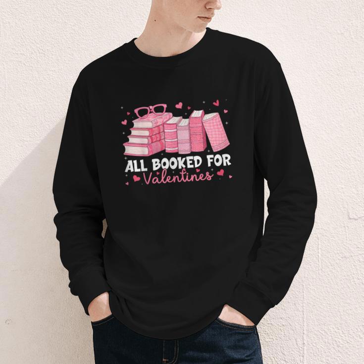 All Booked For Valentines Couple Bookworms Valentine’s Day Youth Long Sleeve Tee All Booked For Valentines Couple Bookworms Valentine’s Day Youth Long Sleeve Tee