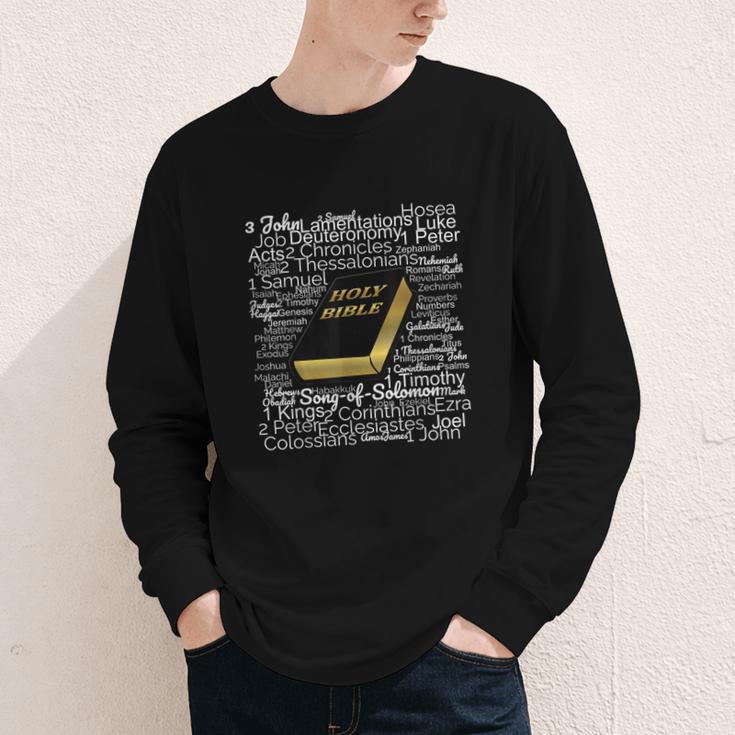 Books Of The Bible Youth Long Sleeve Tee