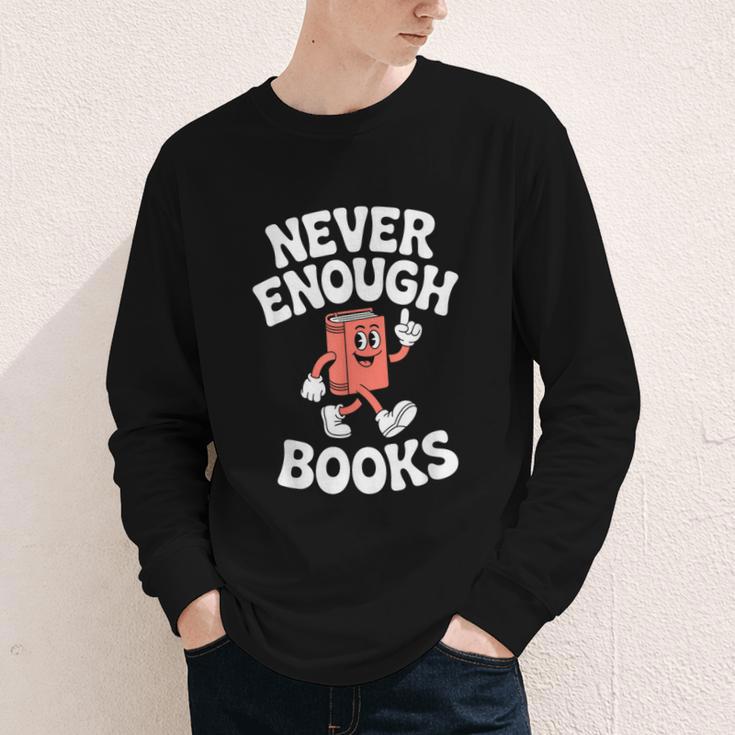 Books Or Book Reading Retro Youth Long Sleeve Tee