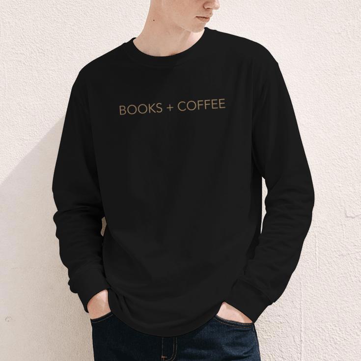 Books Coffee Youth Long Sleeve Tee