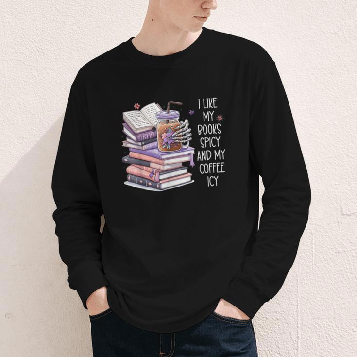 I Like My Books Spicy ShirtI Like Books Spicy & Coffee ICY Youth Long Sleeve Tee