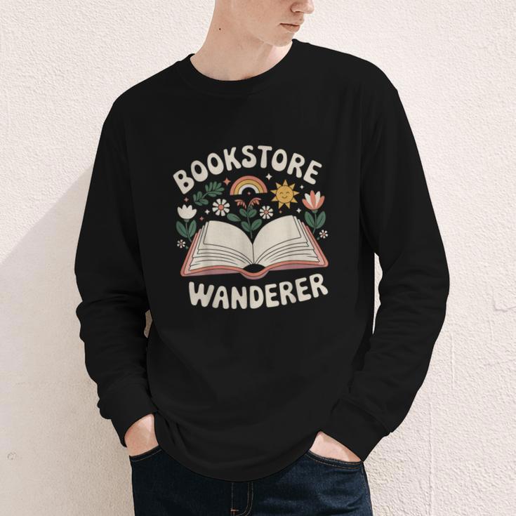 Bookstore Wanderers Retro Women Book Lovers Youth Long Sleeve Tee